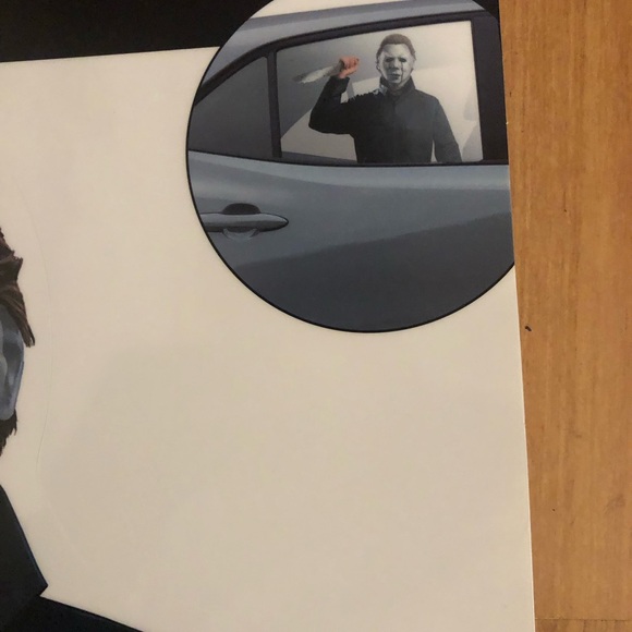 Scary Michael Myer Window Decoration - Picture 2 of 3